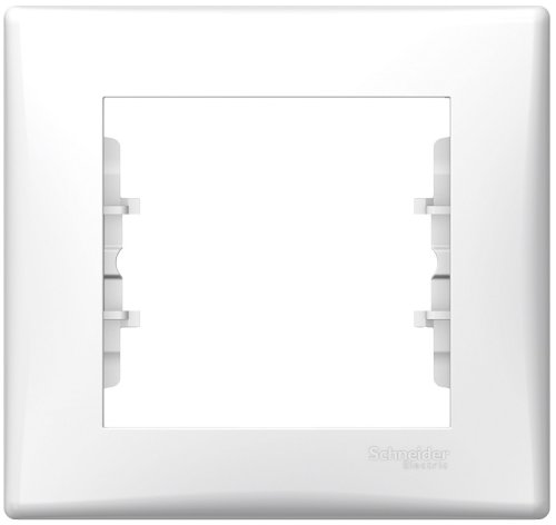 Рамка горизонтальная Schneider Electric Sedna 1-м. белый картинка